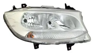 Phare Optique avant droit pour MERCEDES SPRINTER III depuis 2018 (W907-W910), H7+H15+W5W+PY21W, Neuf Seulement Aujourd’hui