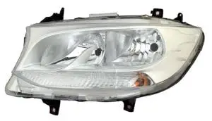 Nouveauté Phare Optique avant gauche pour MERCEDES SPRINTER III depuis 2018 (W907-W910), H7+H15+W5W+PY21W, Neuf