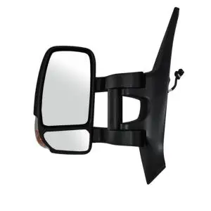 Expédié Aujourd’hui Rétroviseur gauche électrique pour RENAULT MASTER III phase 3, depuis 2019, bras long, dégivrant, feu clignotant orange (16W), Neuf