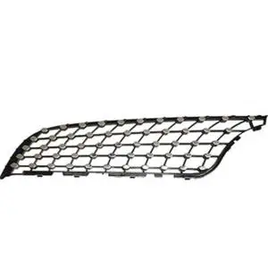 Authentique Grille de radiateur avant gauche inférieur pour MERCEDES CLASSE GLC, 2015-2020 (X253), chromée noire, trou caméra, Neuve