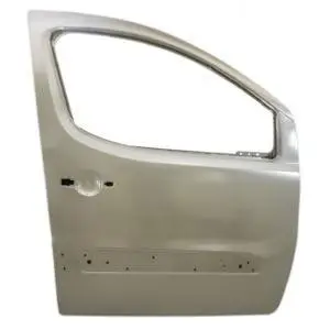 Porte avant droite pour PEUGEOT PARTNER II, 2008-2018, Neuve à peindre Usine Directe