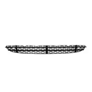 Grille centrale pare-chocs avant pour MERCEDES CLASSE S, 2002-2005 (W220), noire, Neuve Super Prix