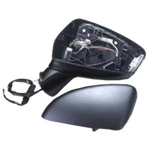 Rétroviseur extérieur électrique gauche pour MAZDA 3 III phase 1 2013-2016, dégivrant, 10 pins, blind spot, rabattable électriquement, clignotant, Neuf à peindre Quantité Limitée