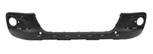 Pare chocs avant inférieur pour PEUGEOT 2008 phase 2, 2016-2019, avec trou AB/moulure et trou radars, noir Offre Exclusive