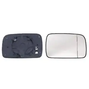Soldes Miroir Glace de rétroviseur extérieur droit pour VOLKSWAGEN POLO III phase 1, 1994-1999, dégivrant, Neuf