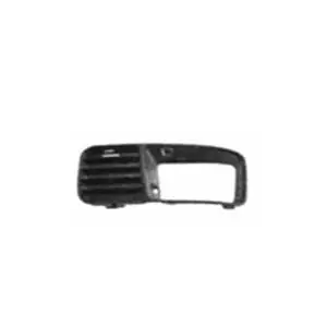 Certifié Grille Pare-chocs avant gauche pour VOLKSWAGEN POLO III CLASSIC SW, 1996-1999, noire, trous, Neuve