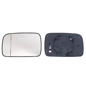 Vente Flash Miroir Glace de rétroviseur extérieur gauche pour VOLKSWAGEN POLO III CLASSIC SW, 1996-1999, dégivrant, Neuf