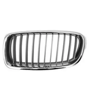 Grille de radiateur avant gauche pour BMW Serie 3 F30, 2012-2014, argentée, baguette décorative chromée, Mod. MODERN LINE, Neuve Commander Maintenant