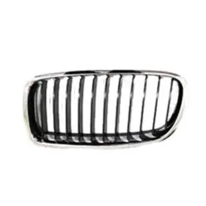 Grille de radiateur avant gauche pour BMW Serie 3 F30/F31, 2012-2014, chromée/noire, Mod. BASIS, Neuve Populaire
