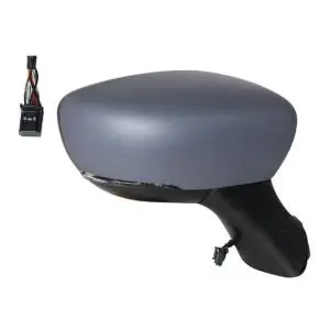 Rétroviseur droit électrique pour RENAULT CLIO IV phase 2, 2018-2019, BLIS, rabattable électriquement, petit clignotant, dégivrant, sonde, Neuf à peindre Acheter Direct