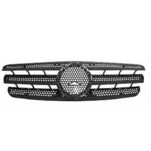 Grille de radiateur pour MERCEDES CLASSE ML Phase 1 1998-2001 (W163), noire, Neuve Retour Gratuit