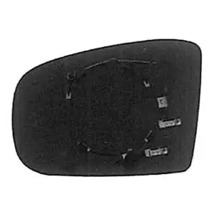 Miroir Glace rétroviseur extérieur gauche pour MERCEDES CLASSE ML Phase 1 2005-2008 (W164), dégivrant, Neuf Remise