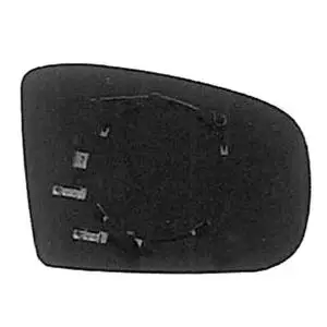 Satisfait Ou Remboursé Miroir Glace rétroviseur extérieur droit pour MERCEDES CLASSE ML Phase 1 2005-2008 (W164), dégivrant, Neuf