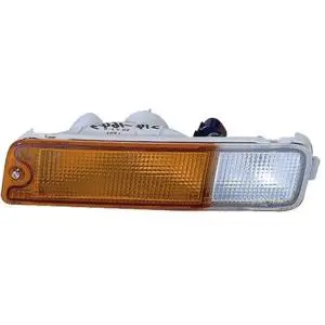 Feu clignotant avant gauche pour MITSUBISHI L200 III phase 1, 1996-2000, orange, Neuf Certifié