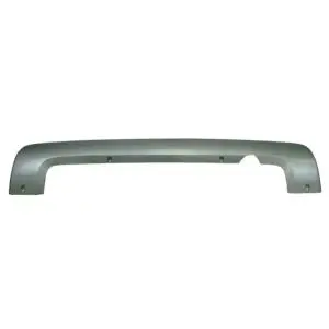 Solde Moulure pare chocs arrière pour CITROËN BERLINGO II phase 2, 2012-2015, mod. XTR, inférieure, argentée, Neuve