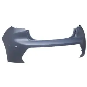 Nouvel Arrivage Pare chocs arrière pour PEUGEOT 208 II phase 1 2019-2023, 4 trous radar, Neuf à peindre