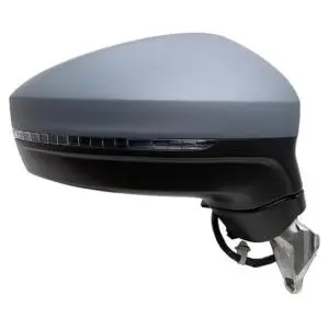 Nouvel Arrivage Rétroviseur extérieur droit électrique pour VOLKSWAGEN TIGUAN II phase 1, 2016-2020, rabattable électriquement, Lane Assist, dégivrant, mémoire, Neuf à peindre