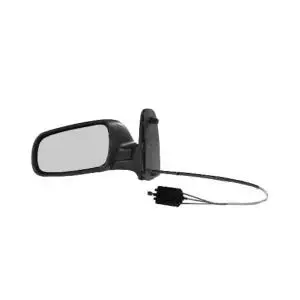 Livraison Gratuite Rétroviseur extérieur gauche manuel pour FORD GALAXY I phase 1, 1998-2000, noir, Neuf