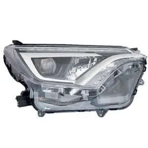 Livraison Express Phare optique avant droit pour TOYOTA RAV4, 2015-2019, à LED, WY21W, fond noir, neuf