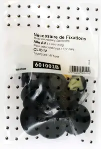 Top Vente Kit de fixation assemblage Aile avant pour RENAULT CLIO IV depuis 2012 (tous modèles)