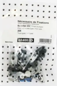 Kit de fixation assemblage Pare chocs avant pour PEUGEOT 208 depuis 2012 (tous modèles), Neuf Seulement Aujourd’hui