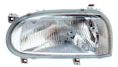 Phare Optique avant manuel droit pour VOLKSWAGEN GOLF III 1991-1997, H4, Neuf Affaire À Saisir