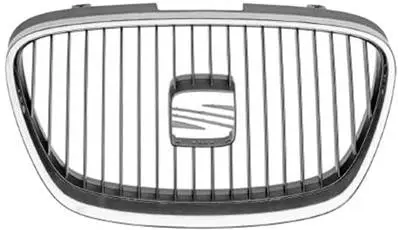 Meilleur Prix Grille radiateur pour SEAT LEON II ph. 2 2009-2012, avec profil chromé, Neuve