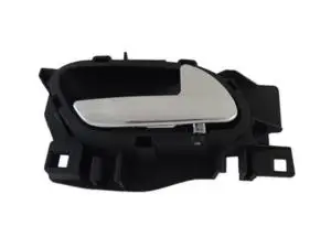 Poignée de porte avant ou arrière droite pour PEUGEOT 3008, 2009 à 2013, interne, Noire et chromée Achat Immédiat