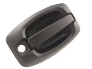 Poignée arrière de coffre pour CITROEN JUMPER de 2006 à 2014, extérieure, trou clé, Noire, Neuve Remise