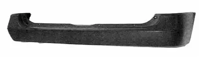 Réduction Pare chocs arrière pour OPEL ASTRA G 1998-2004, Mod. S.W., Noir, Neuf