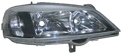Phare Optique avant droit pour OPEL ASTRA G 2001-2004, H7+HB3, Corps noir, Neuf Acheter Direct