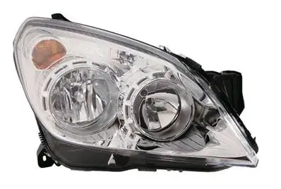 Offre Limitée Phare Optique avant droit pour OPEL ASTRA H 2007-2009, H7+H1, Corps chromé, Neuf