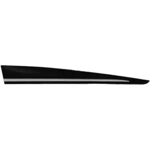 Expédié Aujourd’hui Moulure de porte avant droite pour RENAULT CLIO IV phase 1, 2012-2016, noire brut, avec profil à peindre, Neuve
