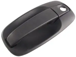 Poignée de porte avant gauche pour OPEL VIVARO de 2006 à 2014, avec trou clé, Externe, Noire, Neuve Promotion