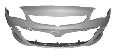 Acheter Direct Pare chocs avant pour OPEL ASTRA J 2012-2016, trous capteurs radar, Neuf à peindre