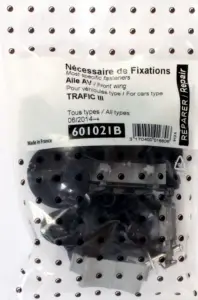 Super Prix Kit de fixation assemblage Aile avant pour RENAULT TRAFIC depuis 2014 (tous modèles) Neuf