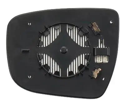 Paiement Sécurisé Miroir Glace rétroviseur droit pour NISSAN QASHQAI II ph. 2 2017-2021, dégivrant, à clipser