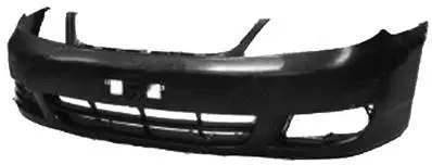 Usine Directe Pare chocs avant pour TOYOTA COROLLA 2004-2007, Noir, Mod. 4 portes / S.W., Neuf