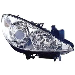 Phare Optique avant droit électrique pour PEUGEOT 307 phase 2, 2005-2008, H1+H7, Neuf Prix Choc