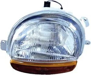 Top Vente Phare Optique avant gauche pour RENAULT TWINGO I phase 1 1993-1998 H4 manuel, feu clignotant orange