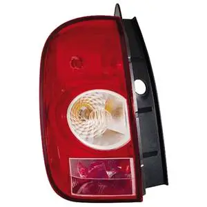 Offre Spéciale Feu arrière gauche pour DACIA DUSTER I phase 1, 2010-2013, (rouge/blanc), Neuf