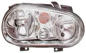 Phare Optique avant gauche pour VOLKSWAGEN GOLF IV, 1998-2003, H7+ H1+H3, feu antibrouillard, Neuf Satisfait Ou Remboursé