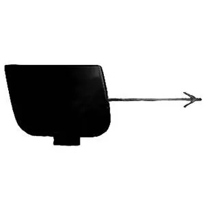 Livraison Express Cache crochet de remorquage pour AUDI A3 II ph.2 (3 portes) 2005-2008, pare chocs avant