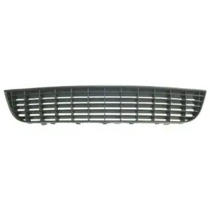 Retour Gratuit Grille calandre centrale inférieure pour FIAT GRANDE PUNTO depuis 2008, argentée, pare chocs avant