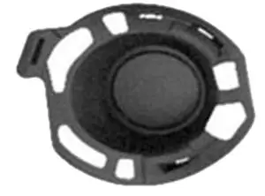 Prix Choc Cache support feu antibrouillard droit pour RENAULT CLIO III phase 2, 2009-2012, pare chocs avant