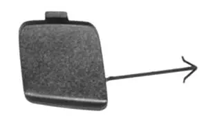 Meilleure Vente Cache-crochet remorquage pour VOLKSWAGEN GOLF VI de 2008 à 2012, pare chocs arrière, Neuf