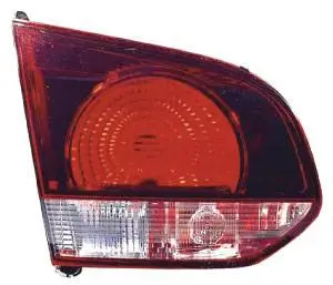 Pas Cher Feu arrière gauche intérieur pour VOLKSWAGEN GOLF VI 2008-2012 rouge/fumé (type Hella) partie hayon