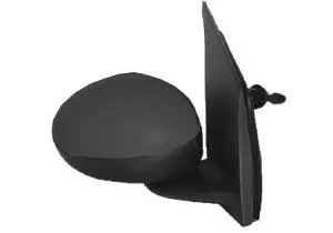 Petit Prix Rétroviseur droit manuel pour CITROËN C1 I phase 2, 2009-2012, noir, Neuf