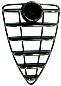 Grille de radiateur centrale pour ALFA ROMEO MITO 2008-2013, Chromée, Neuve Prix Promo