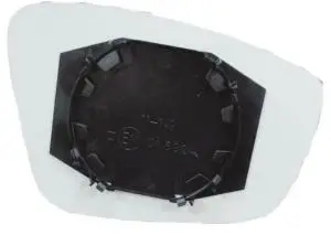 Miroir Glace de rétroviseur gauche pour VOLKSWAGEN UP 2012 à 2016, asphérique, Neuf Livraison Gratuite